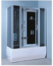 Prostokątna kabina z hydromasażem 170x90 cm MO-0611