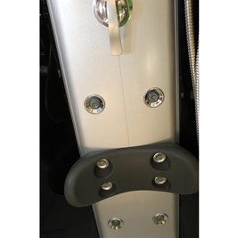 Kabina prysznicowa z hydromasażem głęboki brodzik czarne ściany 110x110 WSH7127-110