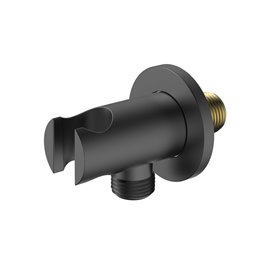 Zestaw prysznicowy podtynkowy z wylewką wannową gun metal Ultimate ANUL131421 Avapax