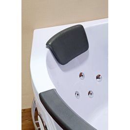 Wanna z hydromasażem narożna podgrzewacz wody Orino 632 157x157