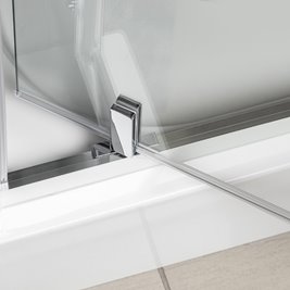 Drzwi prysznicowe uchylne 90 cm Solid DSPA Kerra zdjęcie 5