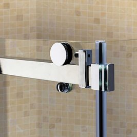 Kabina prysznicowa szkło 8 mm prostokątna 100x90 KZ202A