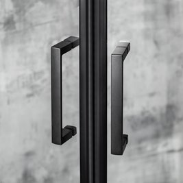 Kabina prysznicowa z brodzikiem 90x90 Aruba GL BL Kerra