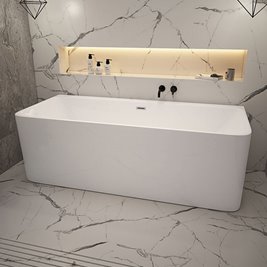 Wanna wolnostojąca przyścienna 140 cm Sofia Hydrosan