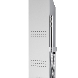 Panel natryskowy srebrny A-013A Corsan wersja termostat