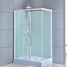 Kabina prysznicowa prostokątna zabudowana 120x80 WSH-307L