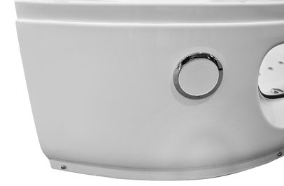 Wanna z hydromasażem narożna Turbo 140x140 cm MO-1001