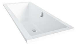 Wanna prostokątna do zabudowy Quadro Slim Besco 190 cm