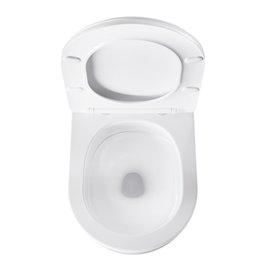 Biała miska wc wisząca Rimless NERO-WH-03 Tornado Hydrosan