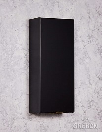 Czarna szafka łazienkowa wisząca 30x72 Victa Gante