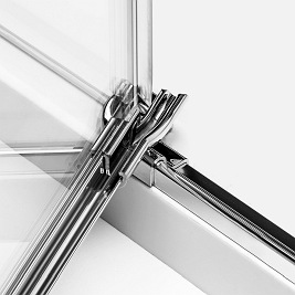 Kabina pięciokątna 100x80 EXK-3892 Avexa New Trendy Chrom