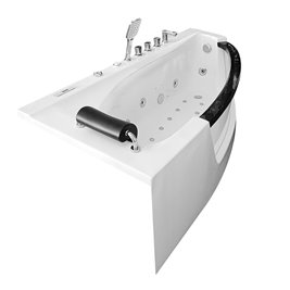 Wanna spa z hydromasażem narożna 170x85 cm MO-0076 LEWA