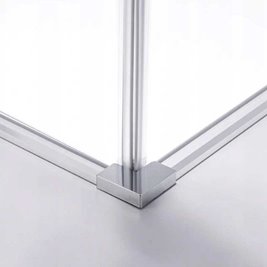 Kabina prysznicowa kwadratowa 80x80 drzwi rozsuwane KZ90A