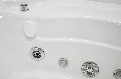 Duża kabino wanna Spa z hydromasażem 150x150 cm MO-08150