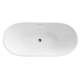 Wanna wolnostojąca ryflowana 170 cm Atena Rea zdjęcie 9