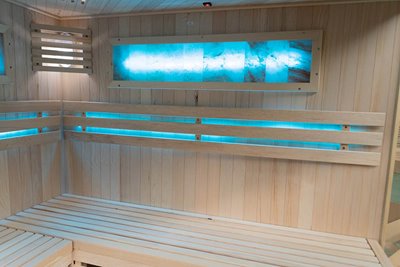 Sauna sucha fińska piec 6 KW Harvia BC60 + kamień solny 180X180X200CM MO-EA4CS Mazur