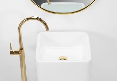 Umywalka wolnostojąca ceramiczna Holly Rea