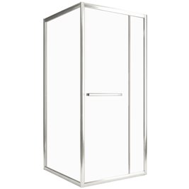 Kabina prysznicowa drzwi składane 80x80 cm Heidi CHR SQ Kerra