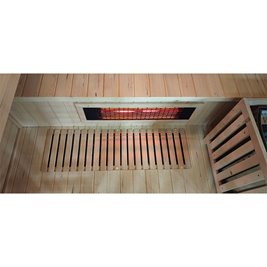 Sauna Combo na podczerwień + fińska 5-osobowa 180x160 cm Helsi1 6KW