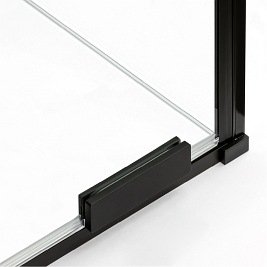 New Trendy Smart Black kabina prysznicowa prostokątna podwójne drzwi 80x120 cm EXK-4163