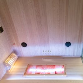 Sauna fińska 5 osobowa wysokotemperaturowa 6W Harvia 180x160 cm Lark5