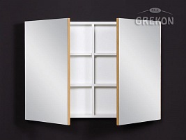 Szafka łazienkowa z lustrem 90x65 seria Fokus NE