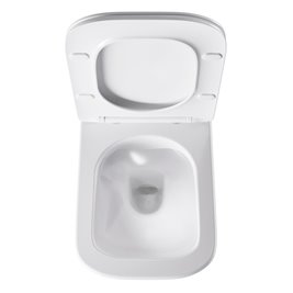 Zestaw podtynkowy stelaż GEBERIT DUOFIX + miska AQUA-WH-03 + przycisk DELTA 50 czarny mat
