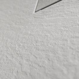 Biały brodzik prysznicowy prostokątny o strukturze kamienia 120x80 cm Riko Hydrosan