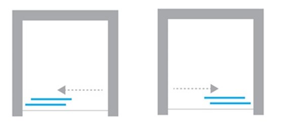 Drzwi prysznicowe 120 cm profile czarny mat D-1028A New Varia New Trendy