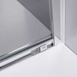 Kabina prysznicowa półokrągła 100x100 drzwi rozsuwane KZ101C