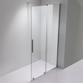 Ścianka prysznicowa rozsuwana szkło 8 mm szerokość 130 cm ASTRA-CH-A-130