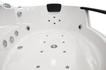 Wanna z hydromasażem narożna Turbo 152x152 cm MO-10632T