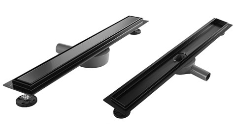 Odpływ liniowy Rea czarny Neox Pro 90 cm