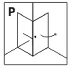 Kabina prysznicowa New Trendy Kalibra 1D drzwi uchylne prawe kolor chrom 90x90 cm K-5027