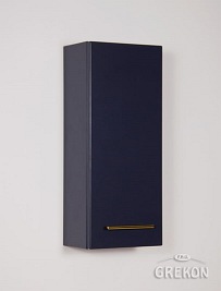 Szafka wisząca niska granatowy mat 30x72 cm Belli Gold Gante