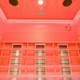 Sauna na podczerwień 4-osobowa 150x120 cm grzejniki kwarcowe i karbonowe Alta3 Infrared