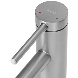 Inox bateria umywalkowa niska Foss Rea