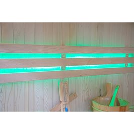 Sauna fińska 6-osobowa narożna 180x180 cm piec Harvia 8KW Bodo7