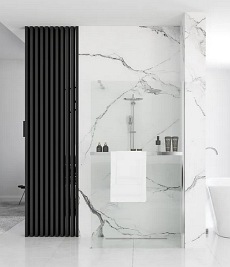 Ścianka prysznicowa z półką i wieszakiem 80 cm Aero Evo Rea