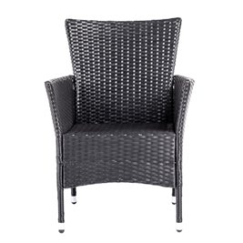 Zestaw mebli ogrodowych z technorattanu stół + krzesła 8 osób Santos