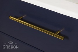 Szafka wisząca niska granatowy mat 30x72 cm Belli Gold Gante