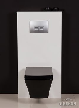 Zabudowa stelaża WC Geberit Fokus B biała w połysku