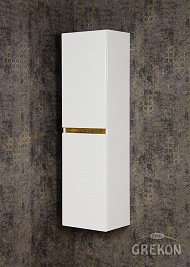 Słupek łazienkowy wiszący złoty uchwyt 144x40 seria Diamond Gold Gante