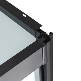 Kabina prysznicowa półokrągła zabudowana 80x80 Puerto