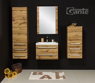 Szafka wisząca wysoka, potrójna seria Fokus NE