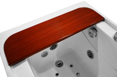 Wanna z hydromasażem i parawanem 150x78 cm MO-0062-150 Lewa