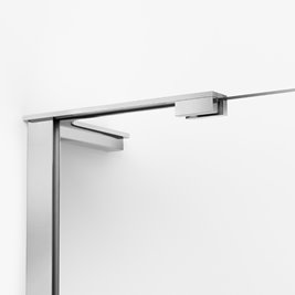 Parawan wannowy kolor chrom 80x150 P-0194-WL Nesta New Trendy