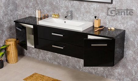 Szafka wisząca z umywalką 180/39/C2 seria Fokus C