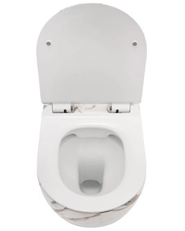 Misa wc wisząca Carlos Rimless Slim Lava Mat Rea