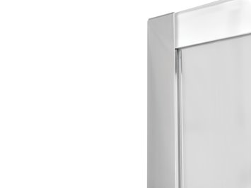 Kabina prysznicowa asymetrczyna szkło przeźroczyste 80x100 Modern Besco